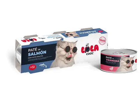 Latas para gatos 3x85